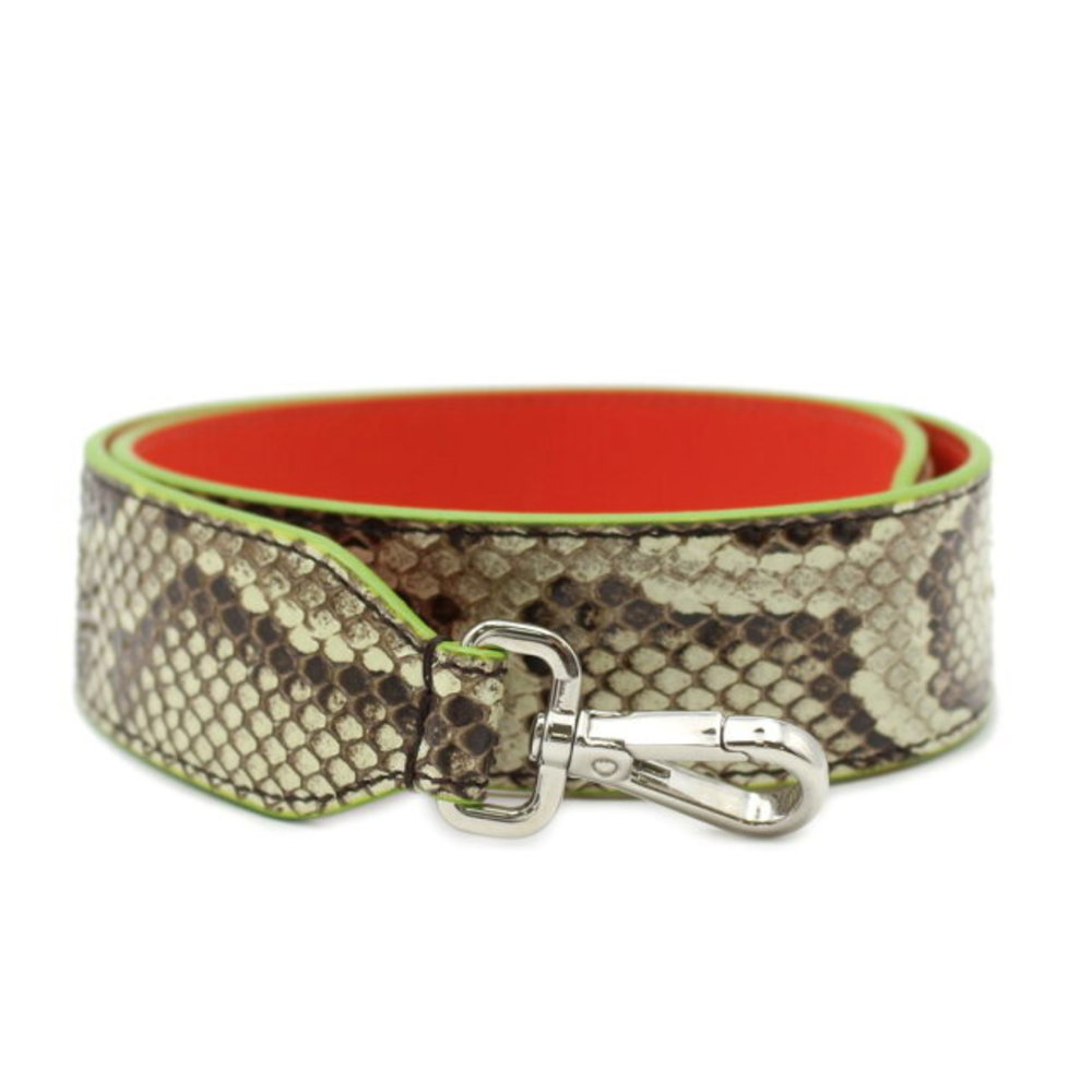 Fendi Leather Red Green Python - image 1